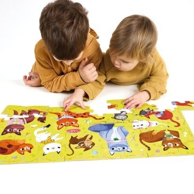 Banana Panda Puzzle I Love Cats +3