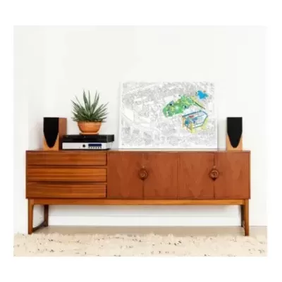 Omy Poster Gigante para Colorir Futebol