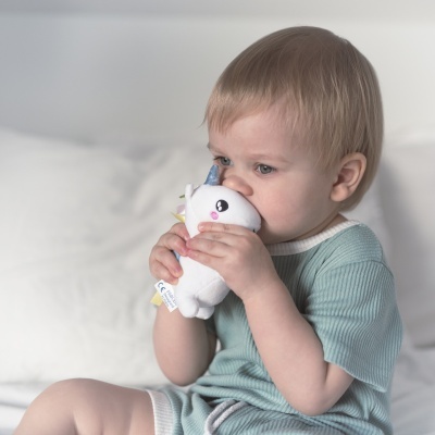 Pabobo Mini Peluche com luz Unicórnio