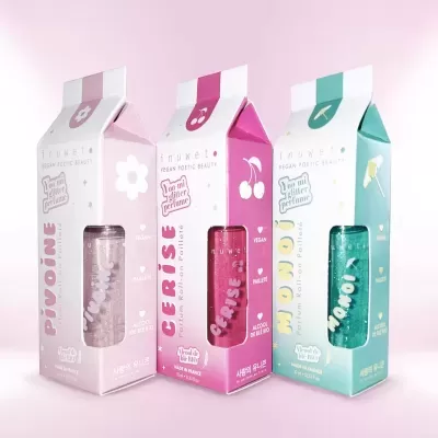 Inuwet Perfume Roll-On Glitter Peónia