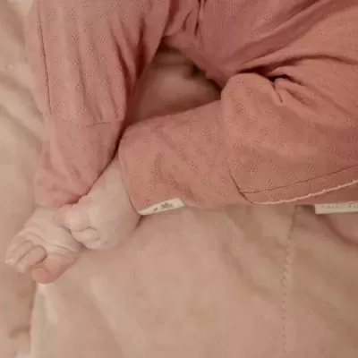 Little Dutch Babygrow Rosa com Folhos – Fairy Garden