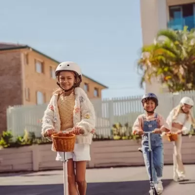 BANWOOD Maxi Scooter Trotinete Vintage Rosa