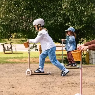 Banwood Trotinete Vintage 3 Rodas Bege