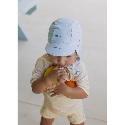 Monnëka Chapéu de Praia com Abas Bebé Fishing Boat