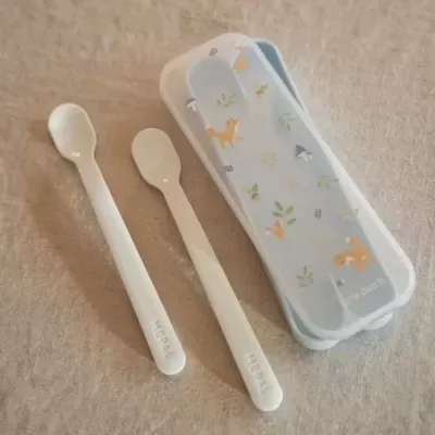 Little Dutch Set De 2 Colheres De Bebé Longas Mio Forest Friends