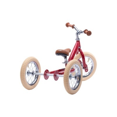 Trybike 2-in-1 Vintage Red Mate 3 Rodas
