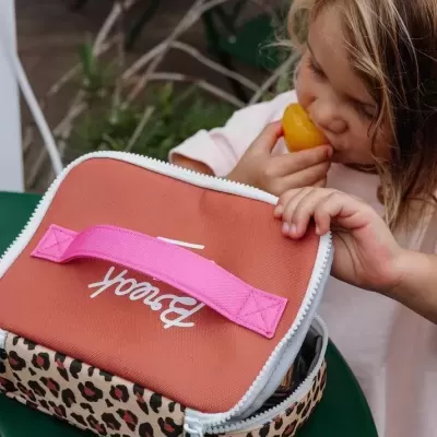 Hello Hossy Snack Bag Bolsa Térmica para Snacks Leopard Hello Hossy Snack Bag Bolsa Térmica para Snacks Leopard
