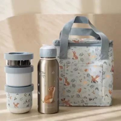 Little Dutch Garrafa Térmica Infantil 350ml Forest Friends