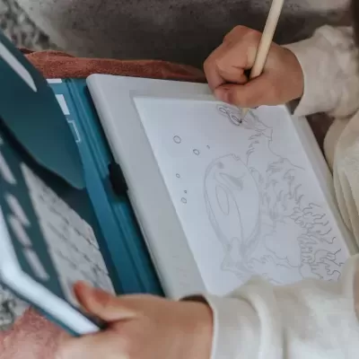 Kidywolf Kidydraw Pad Com Luz +10 Anos
