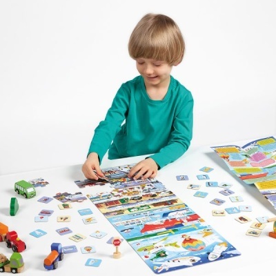 Banana Panda Puzzle + Transportes +4 Anos