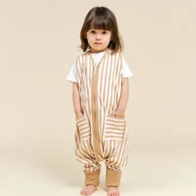 MOLIS&CO Saco de Dormir com Pernas Sand Stripes TOG 0.5 MOLIS&CO Saco de Dormir com Pernas Sand Stripes TOG 0.5