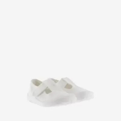 Victoria Shoes Sandália Barefoot Bosco Lona Branco