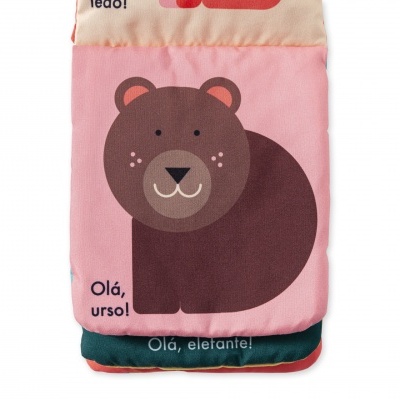 Edicare Livro Olá Animais do Zoo