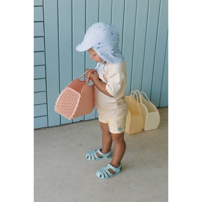 Monnëka Chapéu de Praia com Abas Bebé Fishing Boat