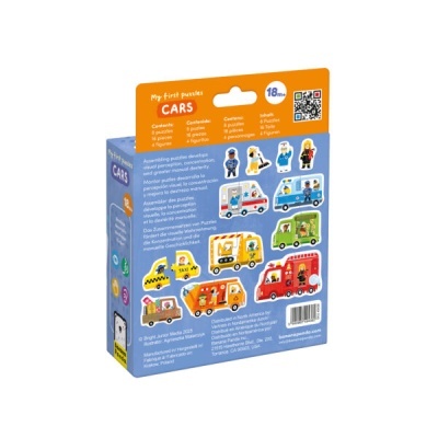 Banana Panda Puzzle My First Puzzles Cars 18+ Meses