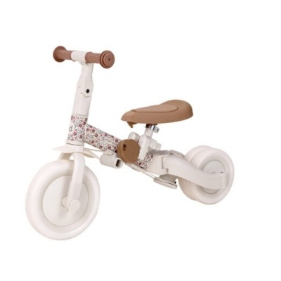 Triciclo Sunny Flower Off White Little Dutch ( 4-Em-1 )