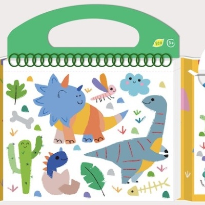 Haku Yoka - Kit para Colorir Dinossauros