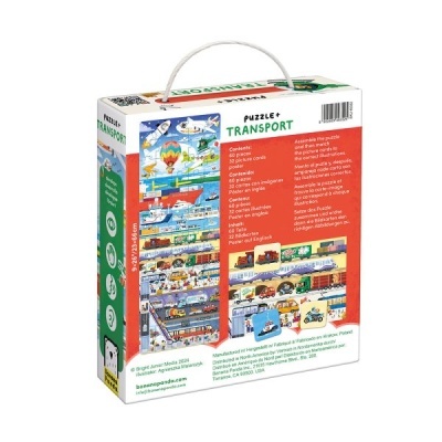 Banana Panda Puzzle + Transportes +4 Anos