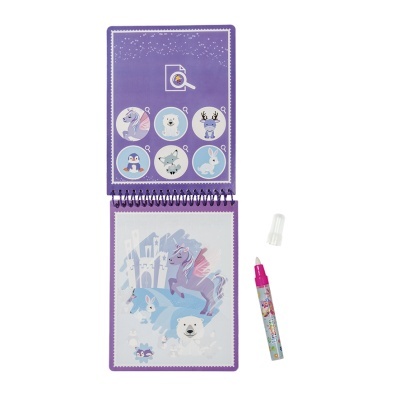 Totum Livro de Colorir com Água Unicórnios