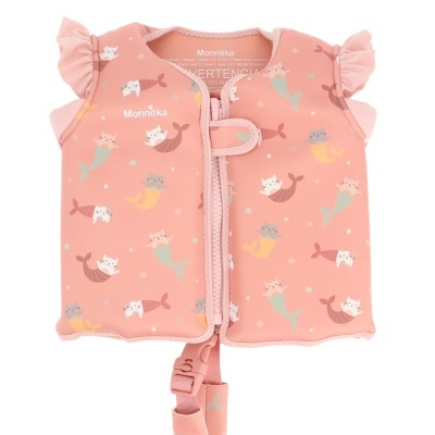 Monnëka Colete Flutuador Mermaid Cats Learning