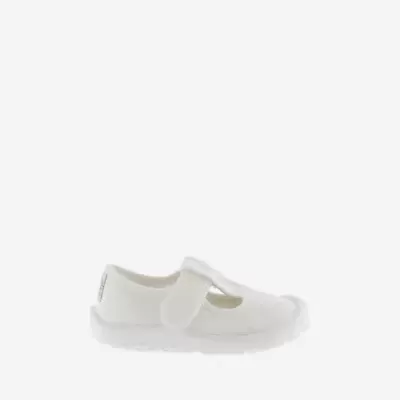 Victoria Shoes Sandália Barefoot Bosco Lona Branco