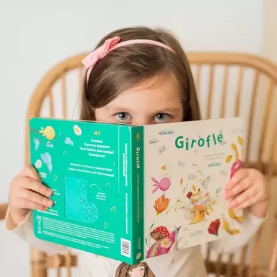 Cucoo Livro Musical Infantil Giroflé
