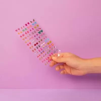 OMY Brincos Autocolantes Lily