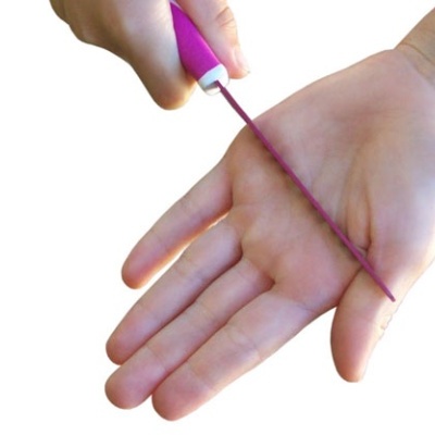 KiddiKutter Faca para Autonomia Infantil Lilás