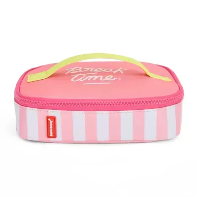 Hello Hossy Snack Bag Bolsa Térmica para Snacks Pink Stripes