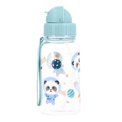 Tutete Garrafas Com Palhinha 500ml Pandas in Space