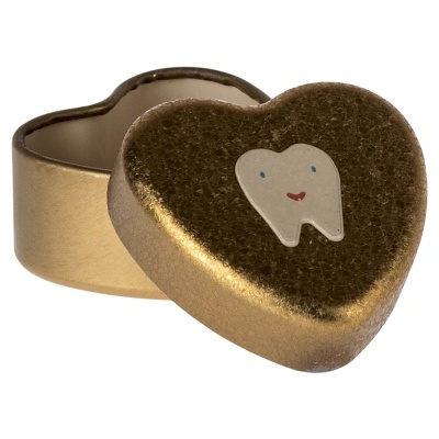 Maileg Caixa De Dentes Dourada