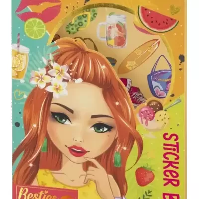 Besties Livro de Autocolantes Verão