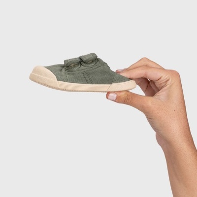 Igor Sapatilhas Barefoot em Lona Kaki