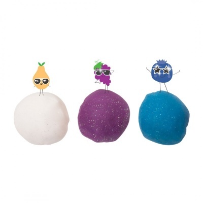 Tutti-Frutti Plasticina Orgânica Perfumada Trio Sereias