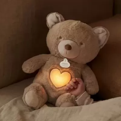 Doudou et Compagnie Peluche Respirável com Ruído Branco Urso