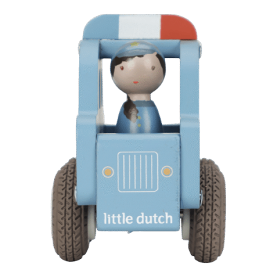 Little Dutch Carro da Polícia de Madeira FSC