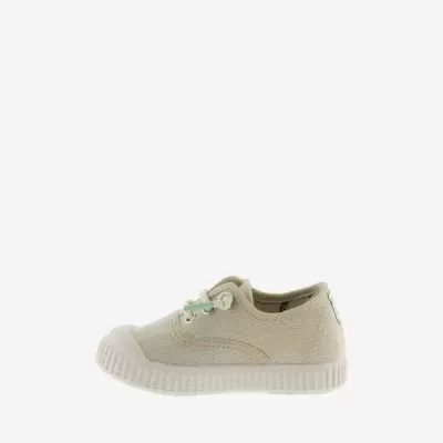 Victoria Shoes 1915 Washed Canvas Beige
