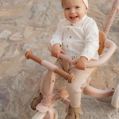 Triciclo Fairy Floral - Little Dutch - Pink ( 4-Em-1)