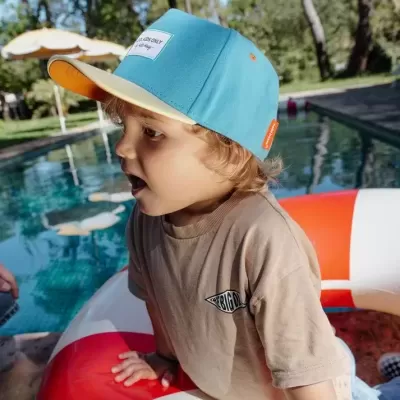 Hello Hossy Boné Infantil Mini Sunny Blue Hello Hossy Boné Infantil Mini Sunny Blue