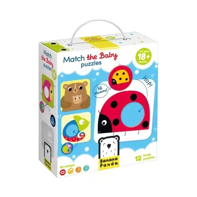 Banana Panda Puzzle Match the Baby 18M+