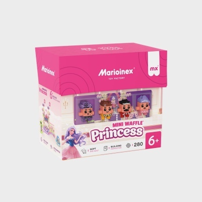 Marioinex Mini Waffle Castelo de Princesas 280 Peças