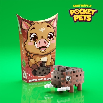 Marioinex Mini Waffle - Pocket Pets Javali