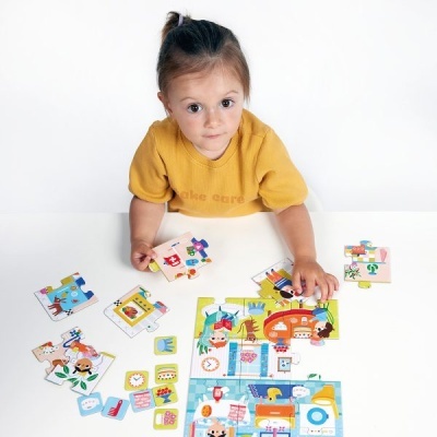 Banana Panda Puzzle + Home 2 Anos+