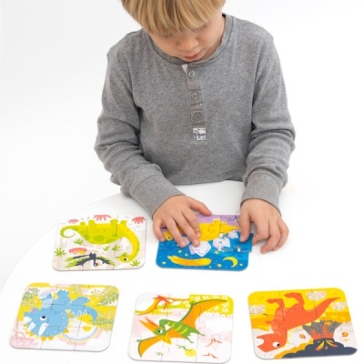 Banana Panda On-the-Go Puzzles Dinossauros