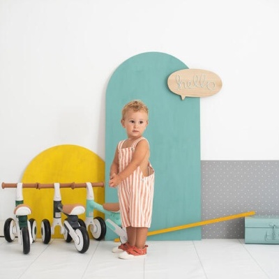 Olmitos Mini Triciclo Teeny Cinza