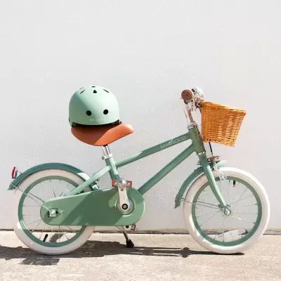Banwood   Bicicleta Clássica Vintage 14" Verde Floresta