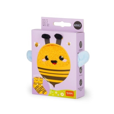 Legami Meias Polares Antiderrapantes Adulto Abelha