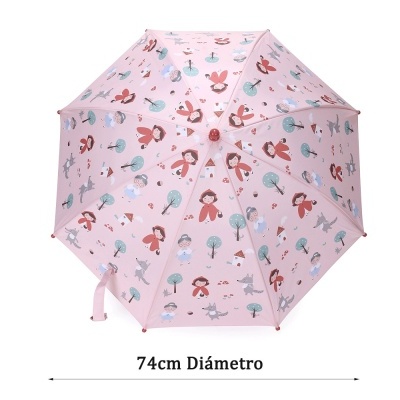 Tutete Guarda-Chuva Infantil Little Red