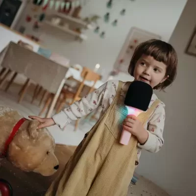 Kidywolf Kidymic  Microfone - Rosa