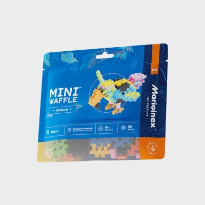 Marioinex Mini Waffle Nature Tucano 50 pcs